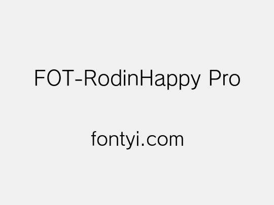 FOT-RodinHappy Pro