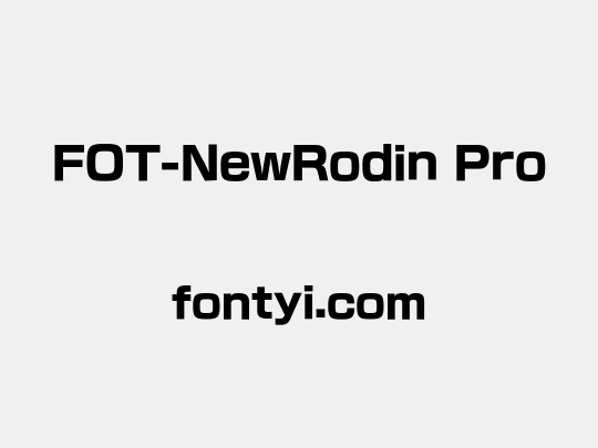FOT-NewRodin Pro
