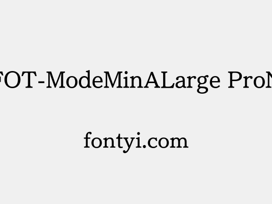 FOT-ModeMinALarge ProN
