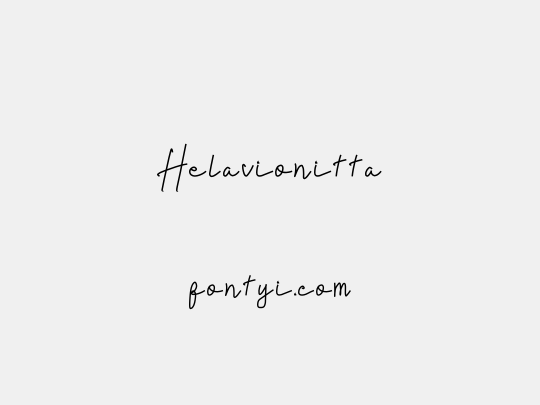 Helavionitta