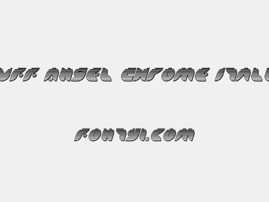 Puff Angel Chrome Italic