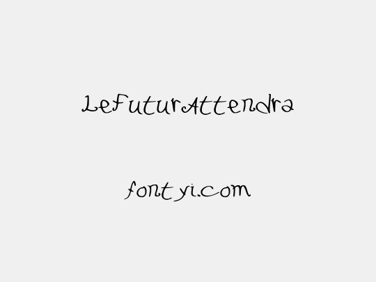 LeFuturAttendra