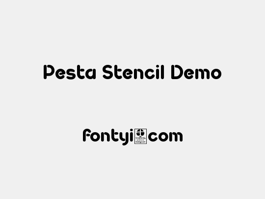 Pesta Stencil Demo