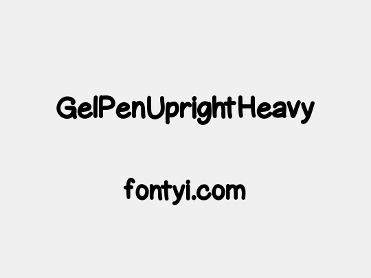 GelPenUprightHeavy
