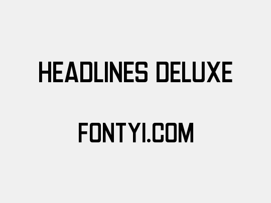 Headlines Deluxe