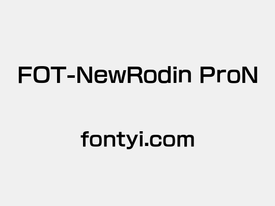 FOT-NewRodin ProN