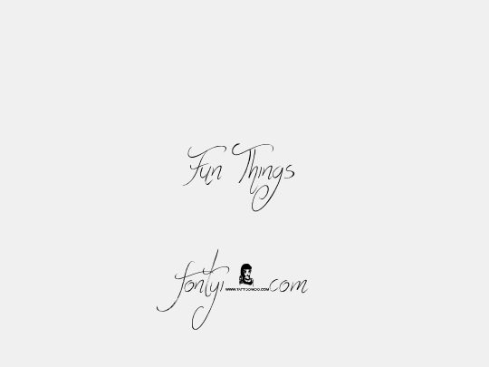 Fun Things