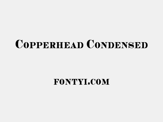 Copperhead Condensed