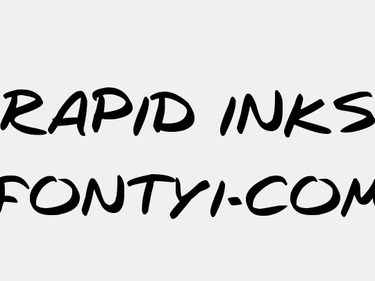 Rapid Inks