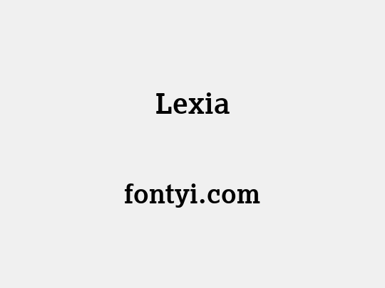 Lexia