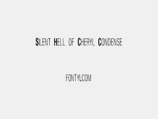 Silent Hell of Cheryl Condense