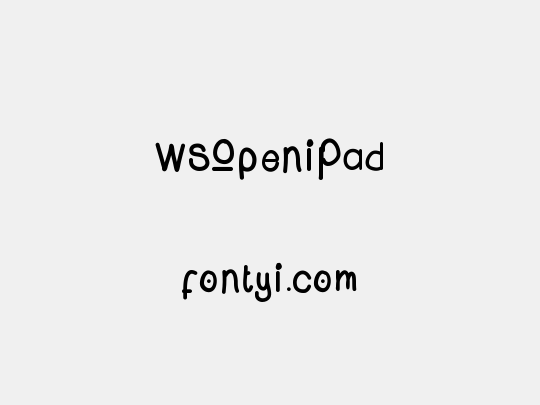WSOpeniPad
