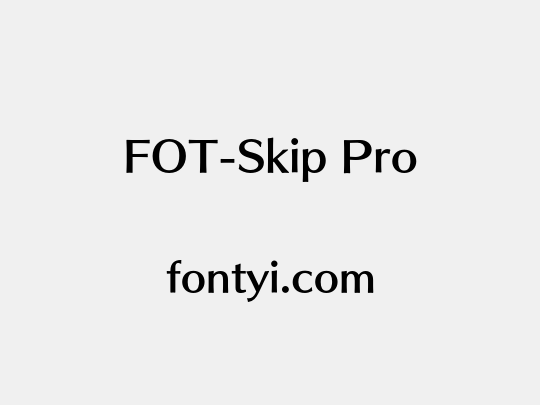 FOT-Skip Pro