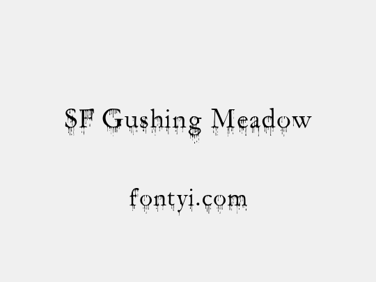 SF Gushing Meadow