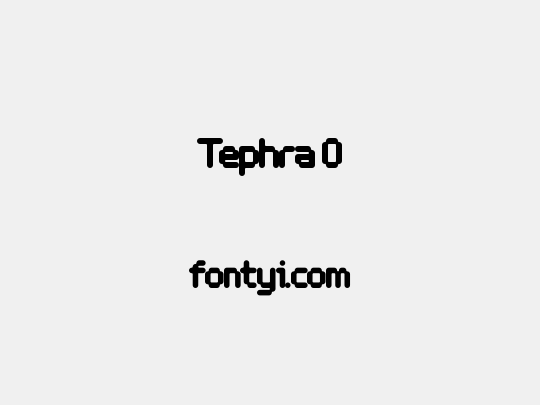 Tephra 0