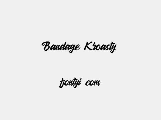 Bandage Kroasty