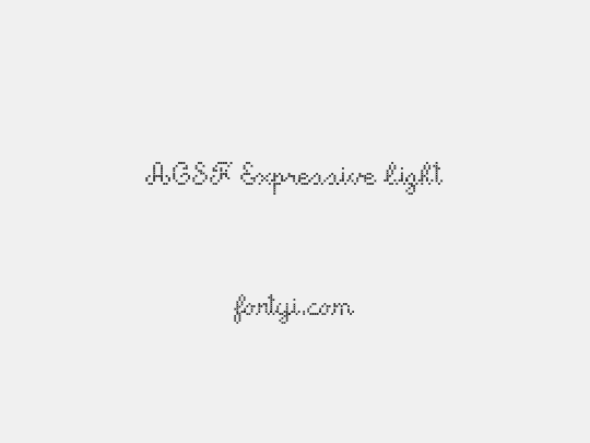 ACSF Expressive light