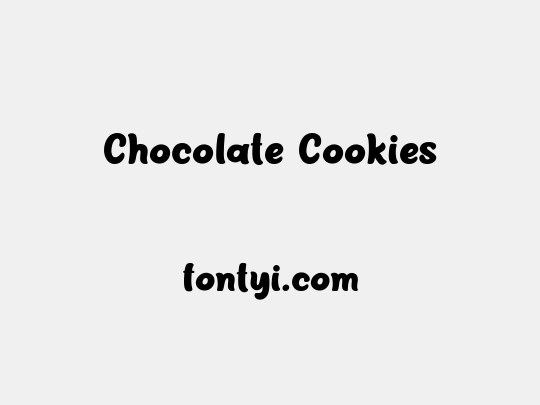 Chocolate Cookies