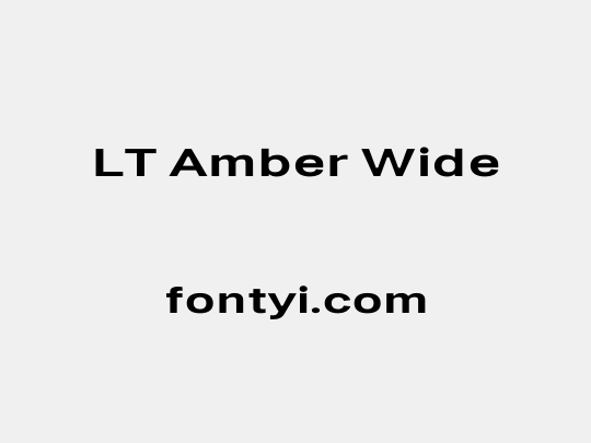 LT Amber Wide