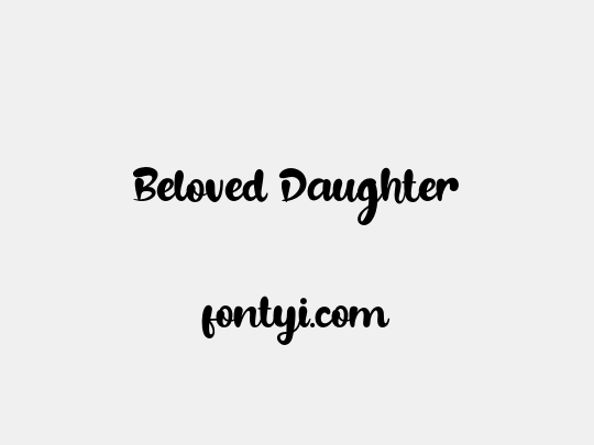 Beloved Daughter