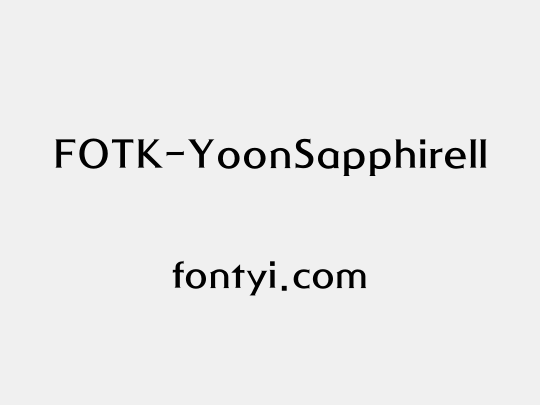 FOTK-YoonSapphireII
