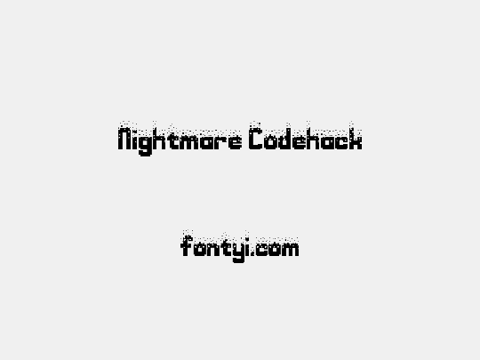 Nightmare Codehack