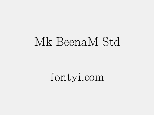 Mk BeenaM Std