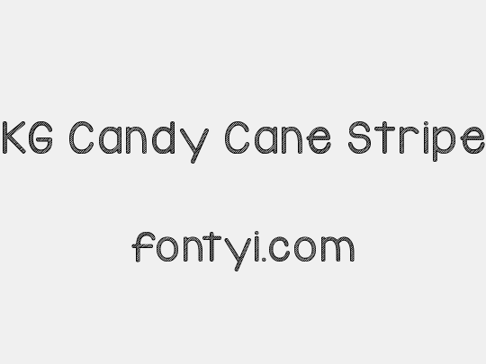 KG Candy Cane Stripe