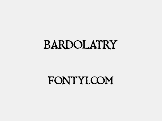 Bardolatry