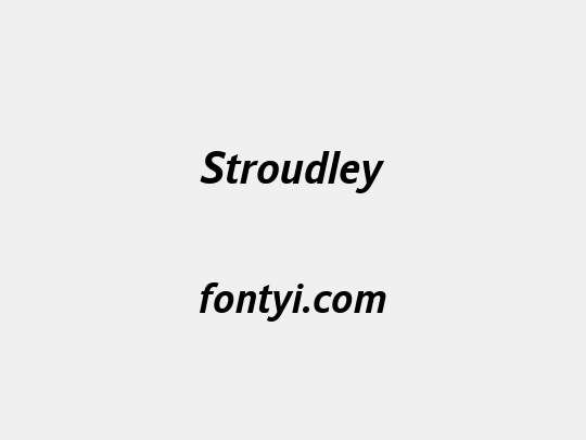 Stroudley