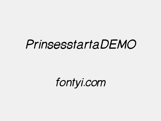 PrinsesstartaDEMO