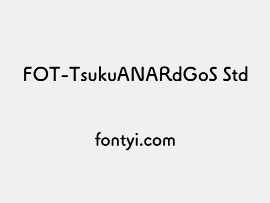 FOT-TsukuANARdGoS Std