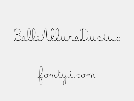 BelleAllureDuctus