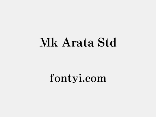 Mk Arata Std