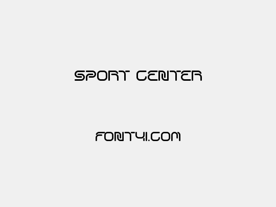 SPORT CENTER