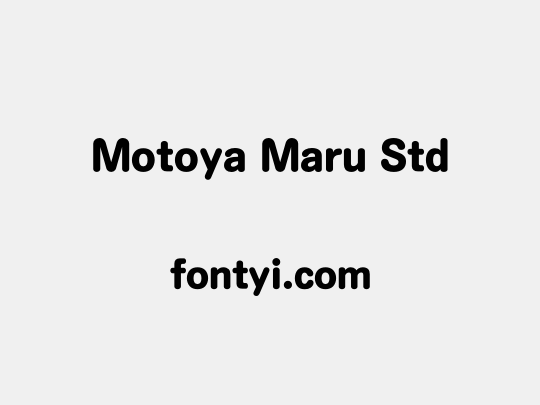 Motoya Maru Std