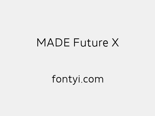 MADE Future X