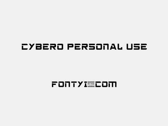 cybero Personal Use