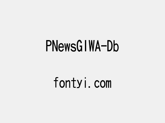 PNewsGIWA-Db
