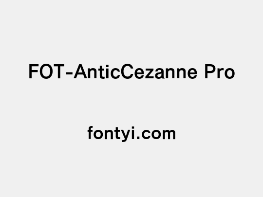 FOT-AnticCezanne Pro