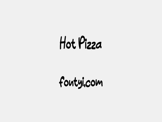 Hot Pizza