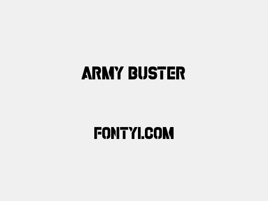 Army Buster