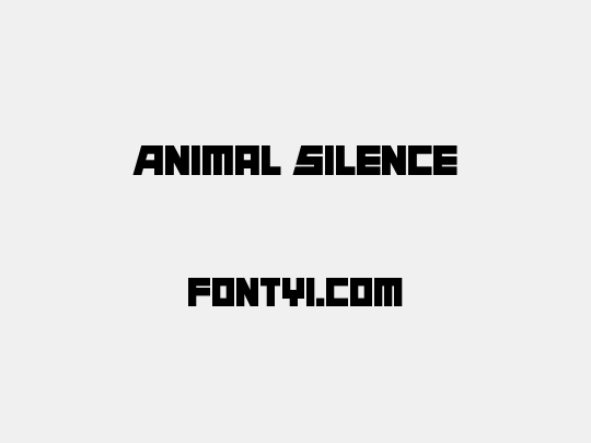 Animal Silence