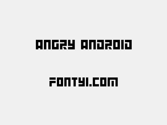Angry Android