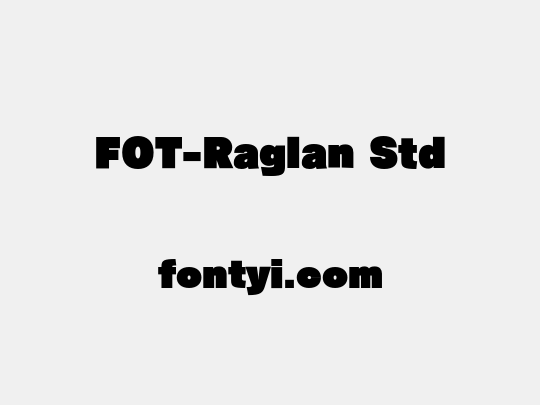 FOT-Raglan Std