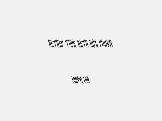 NETHER TYPE BETA 002 Reverse