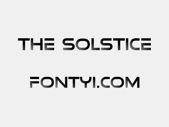 THE SOLSTICE