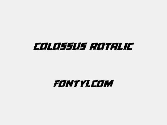 Colossus Rotalic