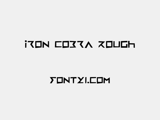 Iron Cobra Rough