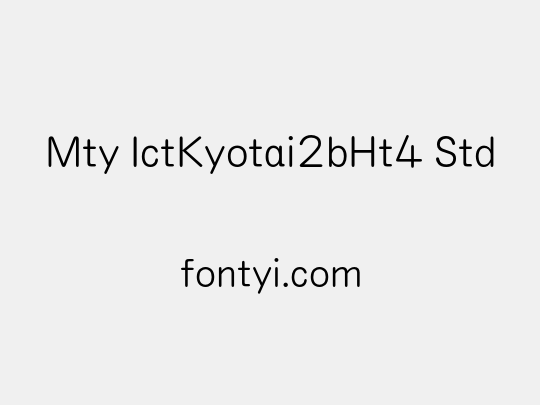 Mty IctKyotai2bHt4 Std